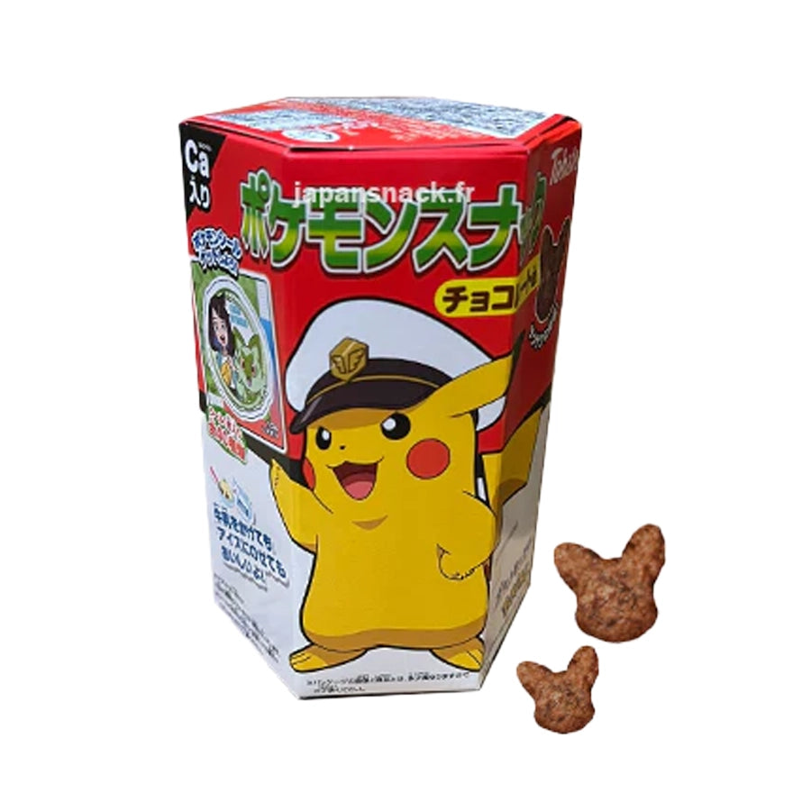Gâteaux Tohato Pokémon Snack Chocolate + stickers