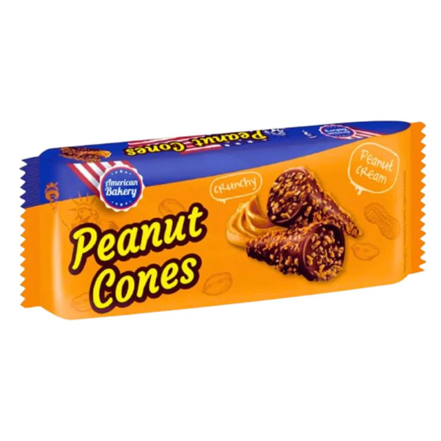 Gâteaux American Bakery Cones Peanut 112g