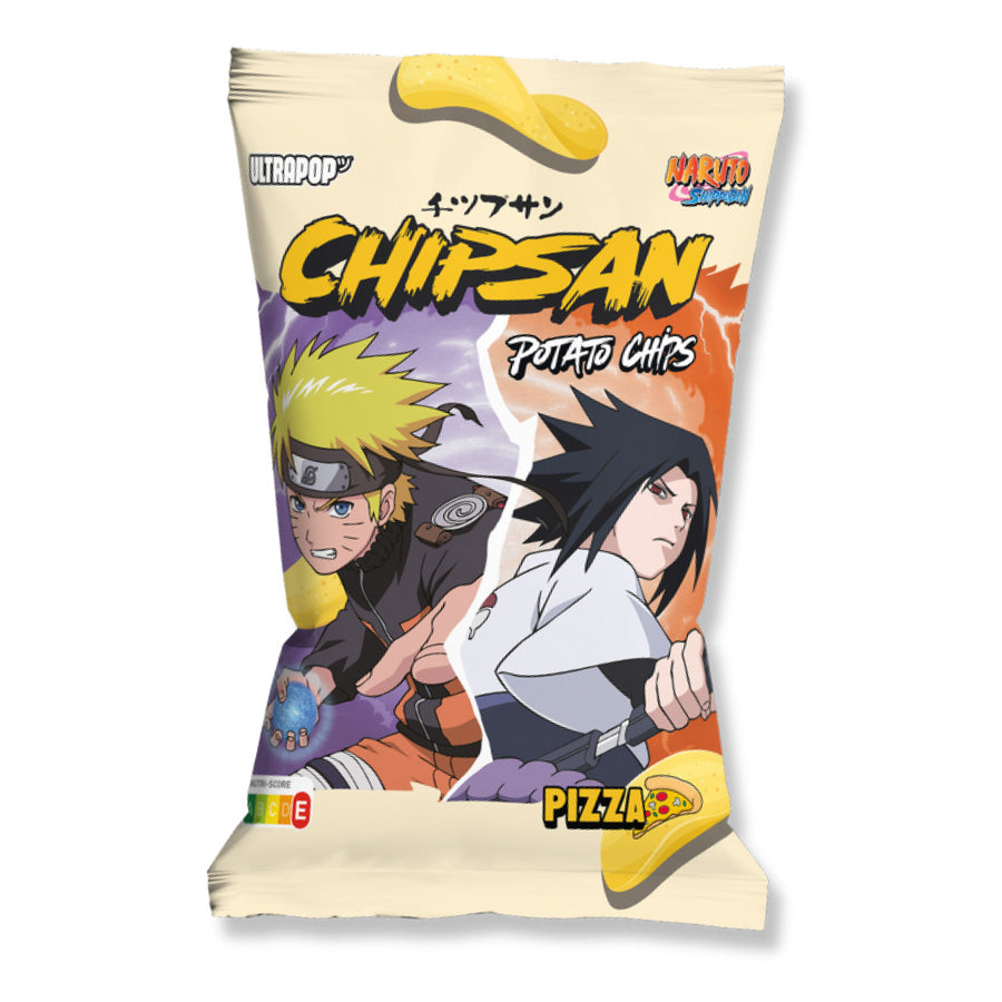 Chips saveur pizza NARUTO VS SASUKE 110g