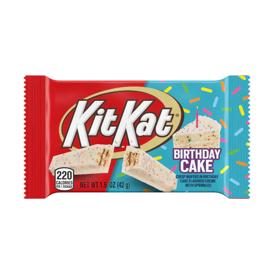 Chocolat Kit Kat spécial Birthday Cake 42g