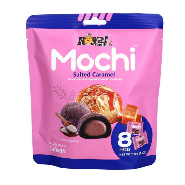 Royal Family Mochi Salted Caramel 8pcs 120gr