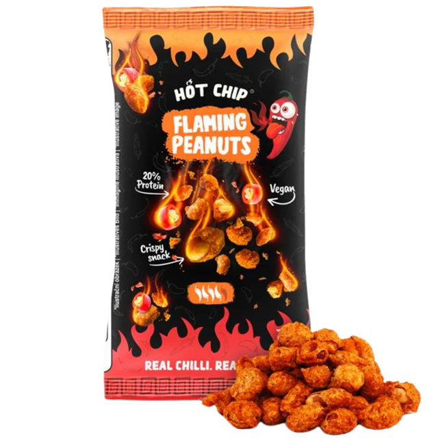 Cacahuètes Hot Chip Peanuts Flaming 70g