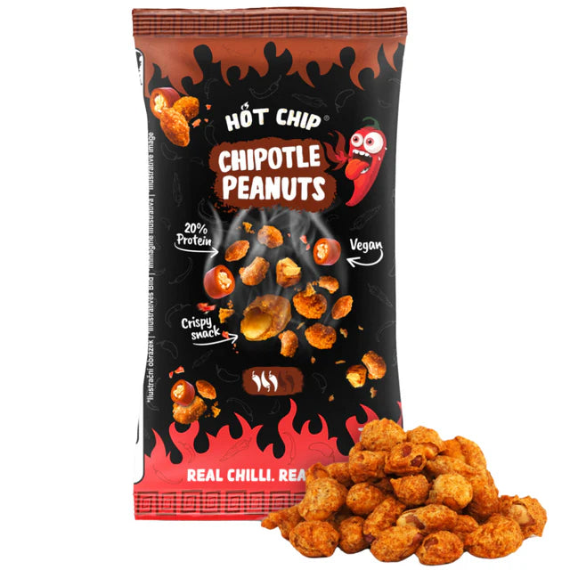 Cacahuets Hot Chip Peanuts Chipotle 70g