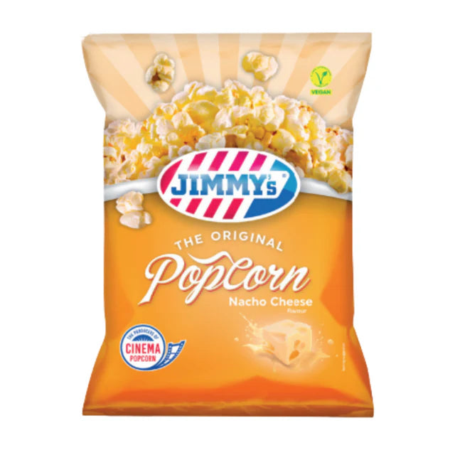 Jimmy's Popcorn Nacho Cheese 90gr