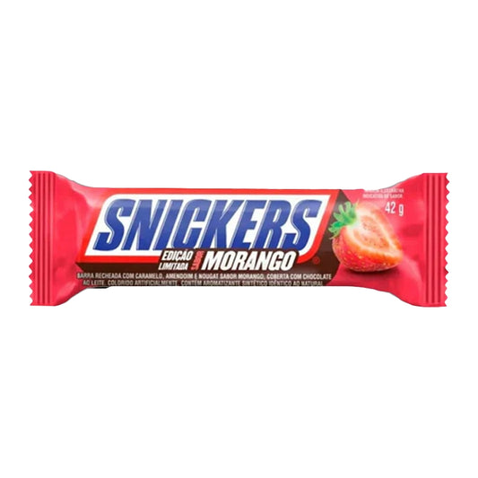 Chocolat Snickers Morango Brazil - Fraise