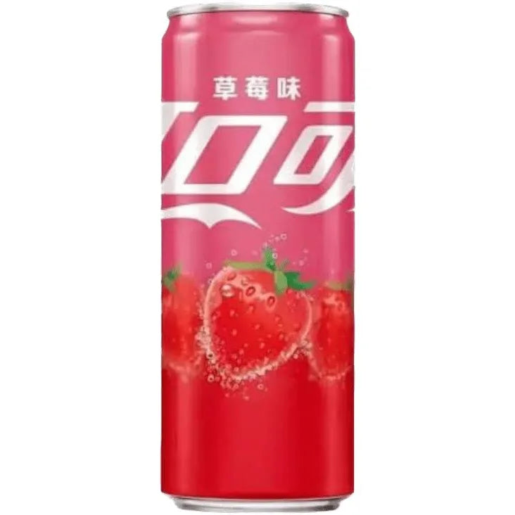 Boisson coca fraise 33cl