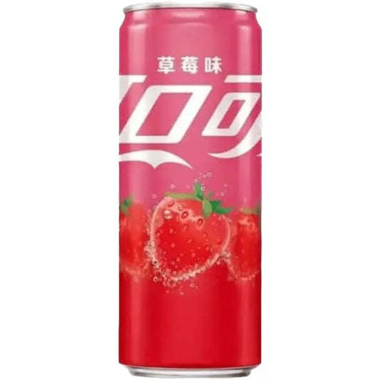 Boisson coca fraise 33cl
