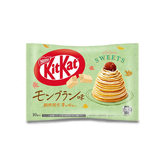 Kitkat mini saveur Mont blanc NESTLE 10pcs