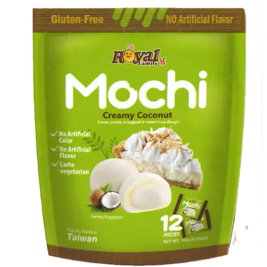Royal Family Mochi Creamy Coconut 180g 12pcs