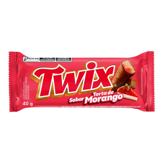 Chocolat Twix tarte au fraise Brésilien 40gr