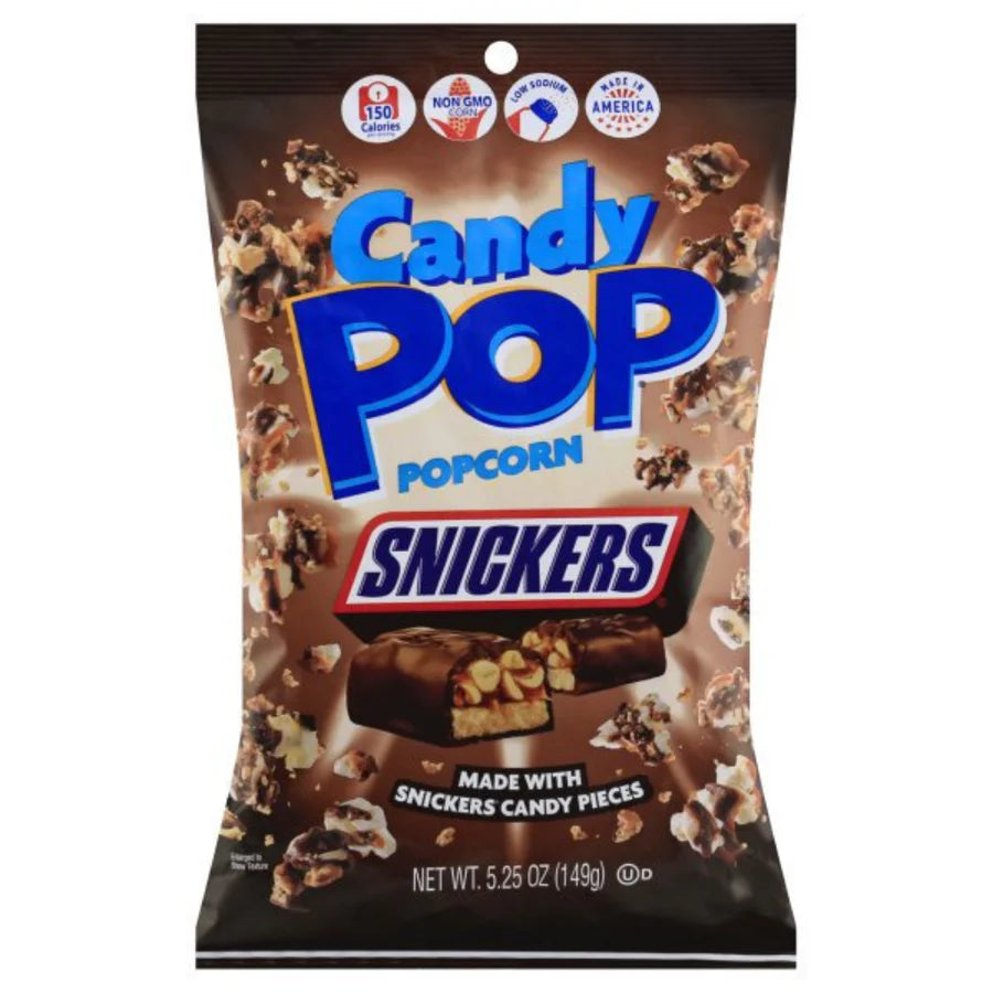 Popcorn Candy Pop Snickers 149g