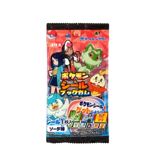 Chewing Gum Pokemon Seal Book Gum Soda 3.5g