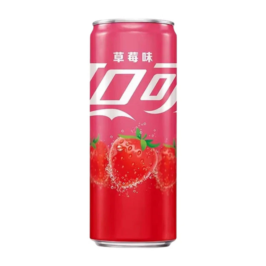 Boisson Coca Cola fraise de Chine 33cl