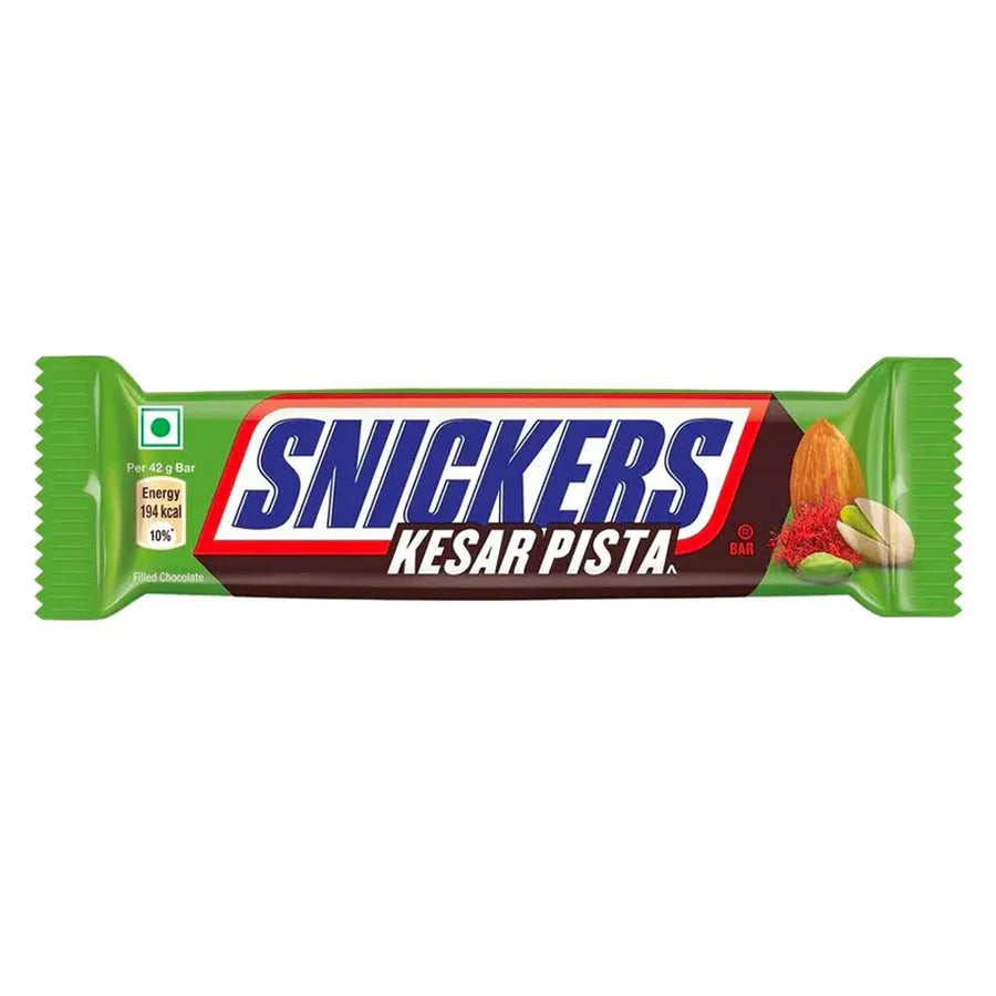 Chocolat snickers Pistache India 40gr
