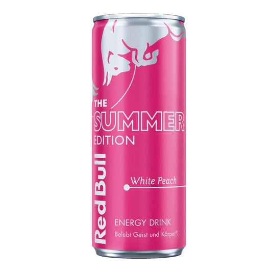 Boisson Red Bull Pêche Blanche 25cl