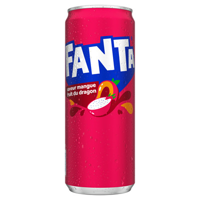 Fanta mangue fruits du dragon